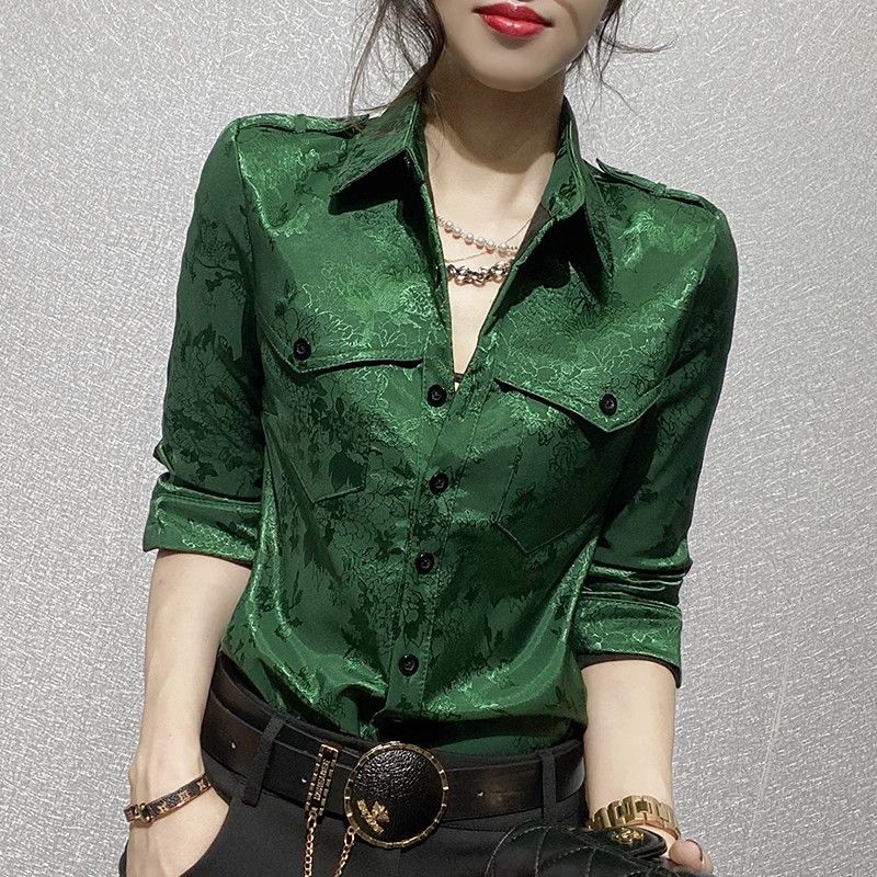 Women Formal Wear Office - Top femminili primavera e autunno camicia