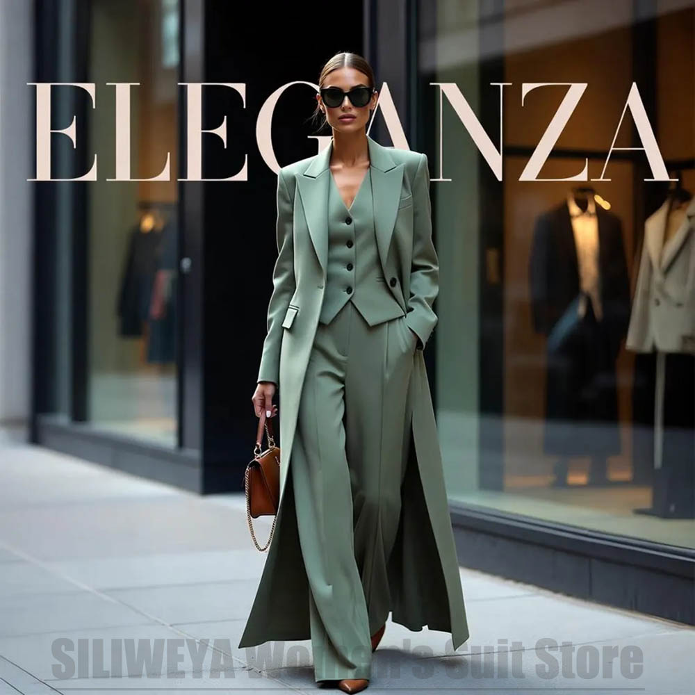 Women Formal Wear Office - Elegante Completo da Donna Tre Pezzi