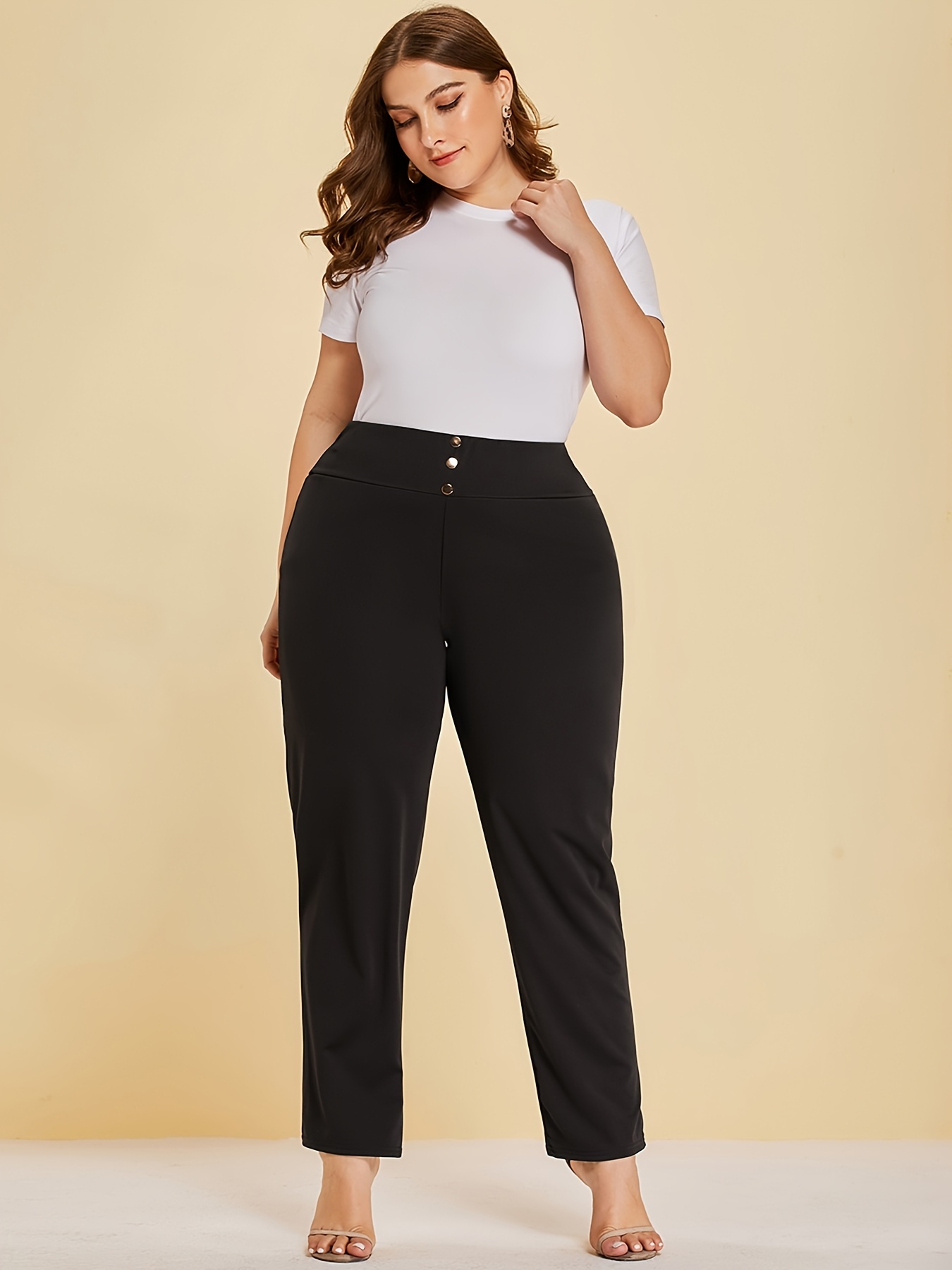 Women'S Formal Wear With Pants - Autunno e inverno nuove donne taglie