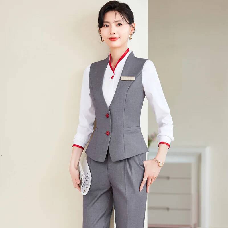 Women'S Office Formal Wear For Ladies - Tailleur pantalone formale taglie forti 5XL