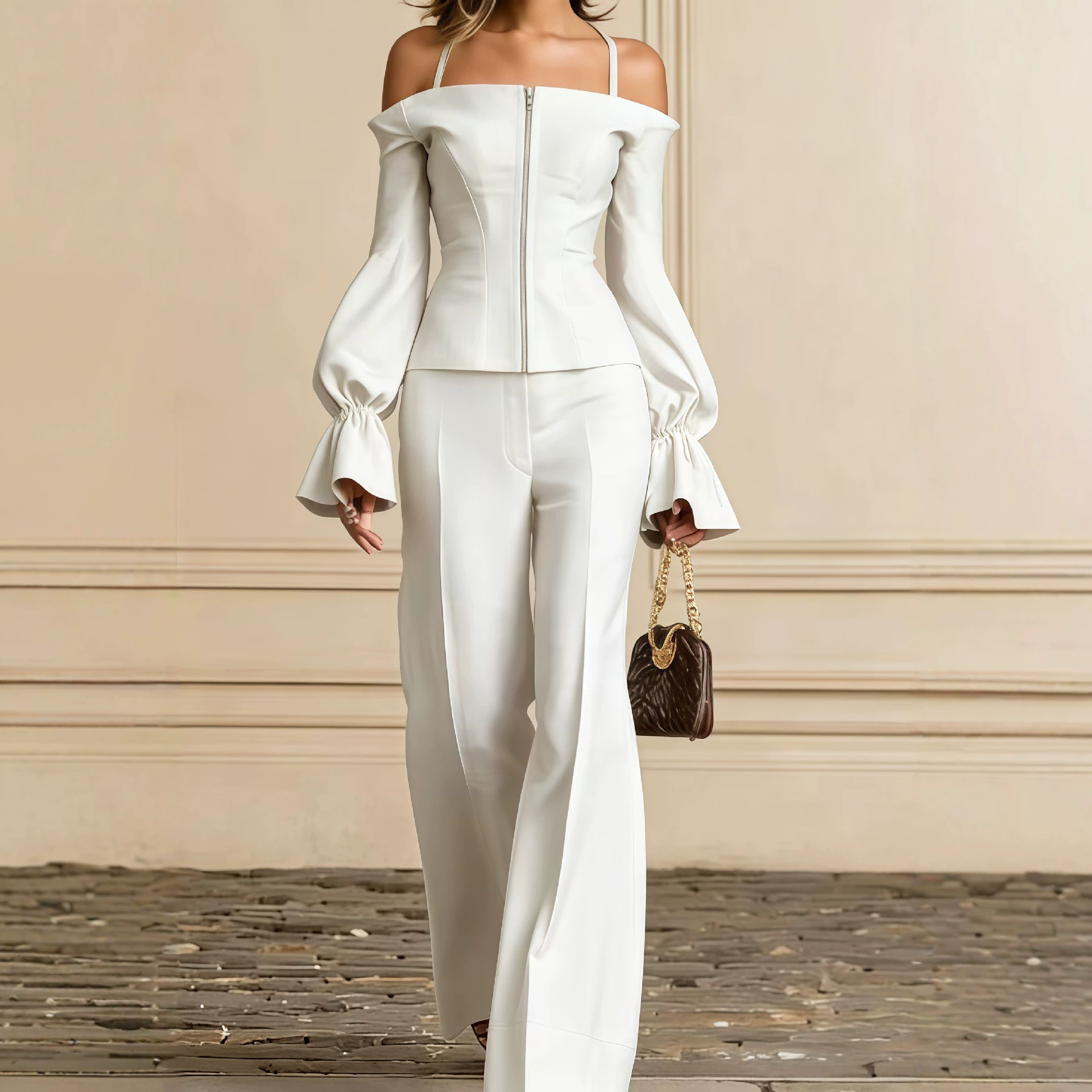 Women'S Formal Wear With Pants - Completo da donna a 2 pezzi: