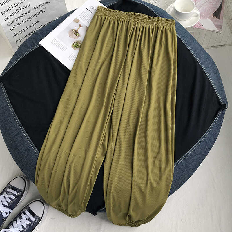 Women'S Formal Wear With Pants - Pantaloni sottili estivi taglie forti 6XL