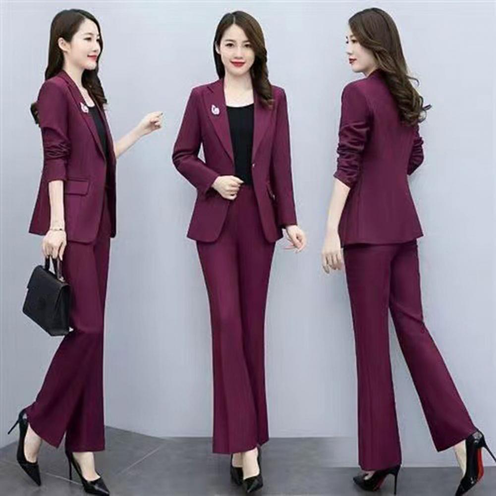 Women Formal Wear Office - Set 2 Pezzi Completo Formale da
