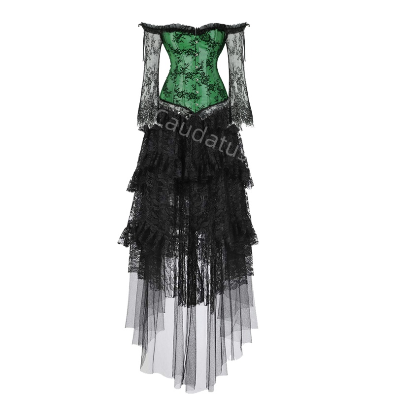 Abito a corsetto Plus Size Gon - Women'S Green Formal Wear recensione e prezzo