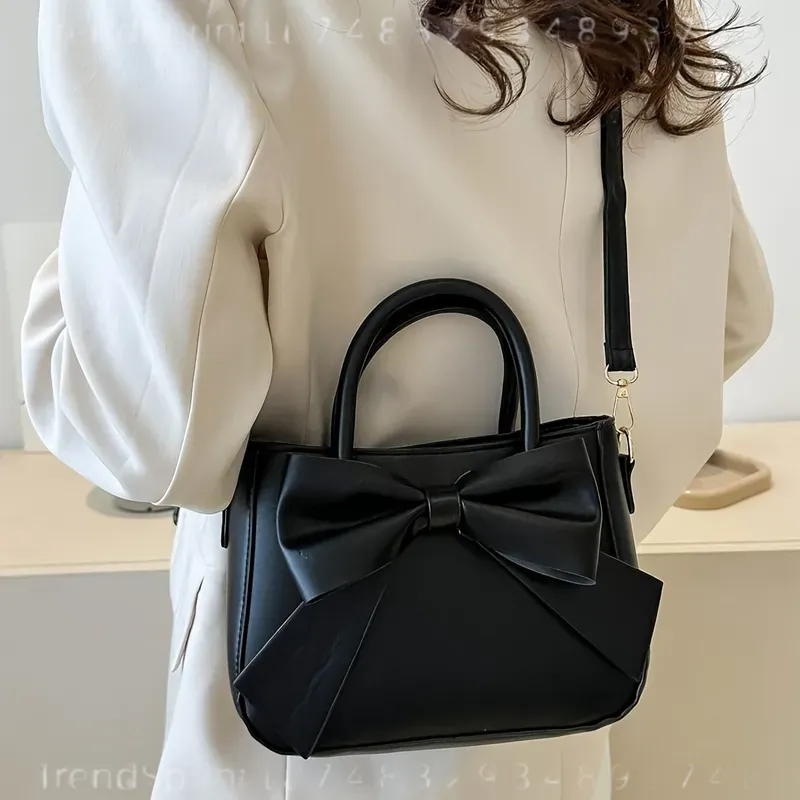 Elegante Borsa a Mano Nera con - Women'S Work Fashion recensione e prezzo