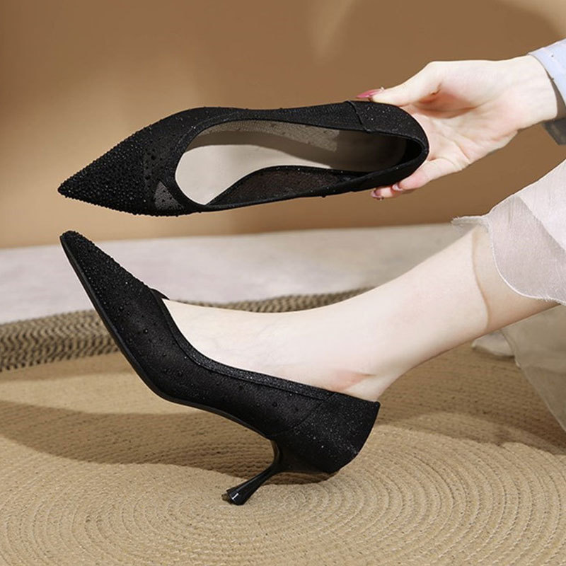 Sandali con tacco alto slip-on - Women'S Work Fashion recensione e prezzo
