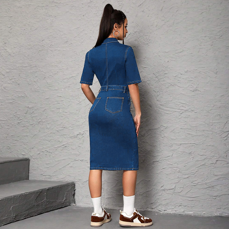 Abito Lungo da Donna con Colle - Wrap Dress Work recensione e prezzo