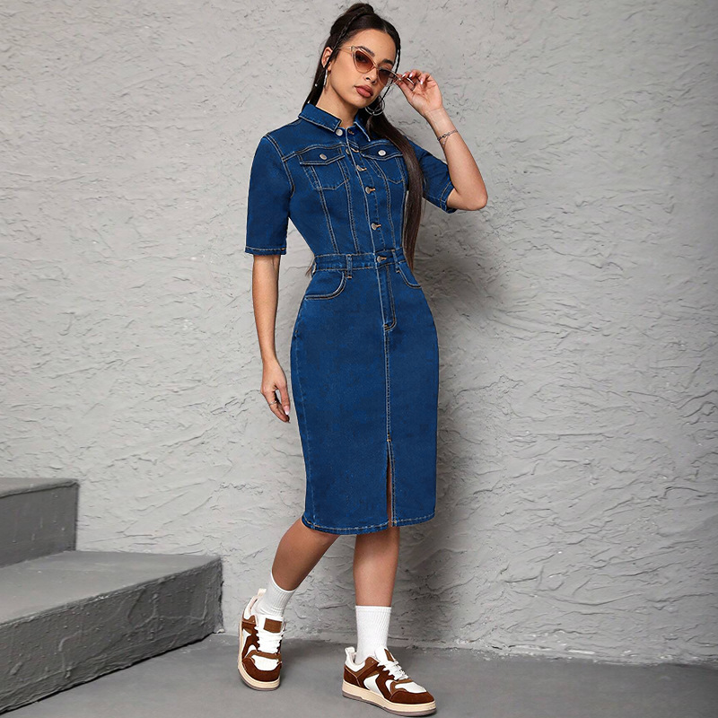 Abito Lungo da Donna con Colle - Wrap Dress Work recensione e prezzo