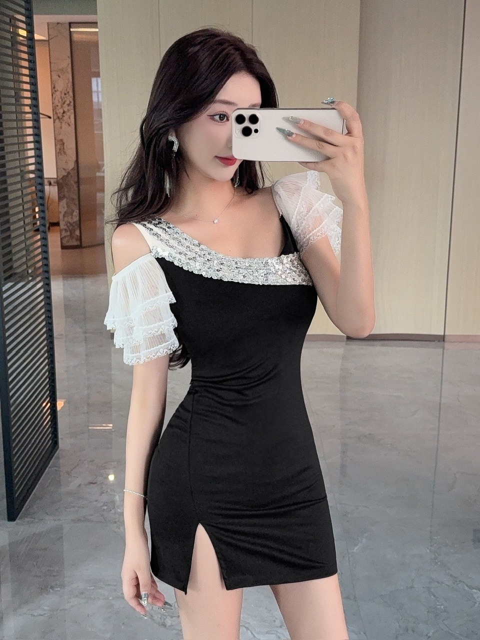 Abito Corto Sexy con Inserti i - Wrap Dress Work recensione e prezzo