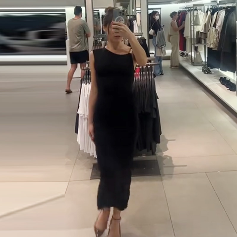 HXAO Abiti aderenti con volant - Women'S Green Formal Wear recensione e prezzo