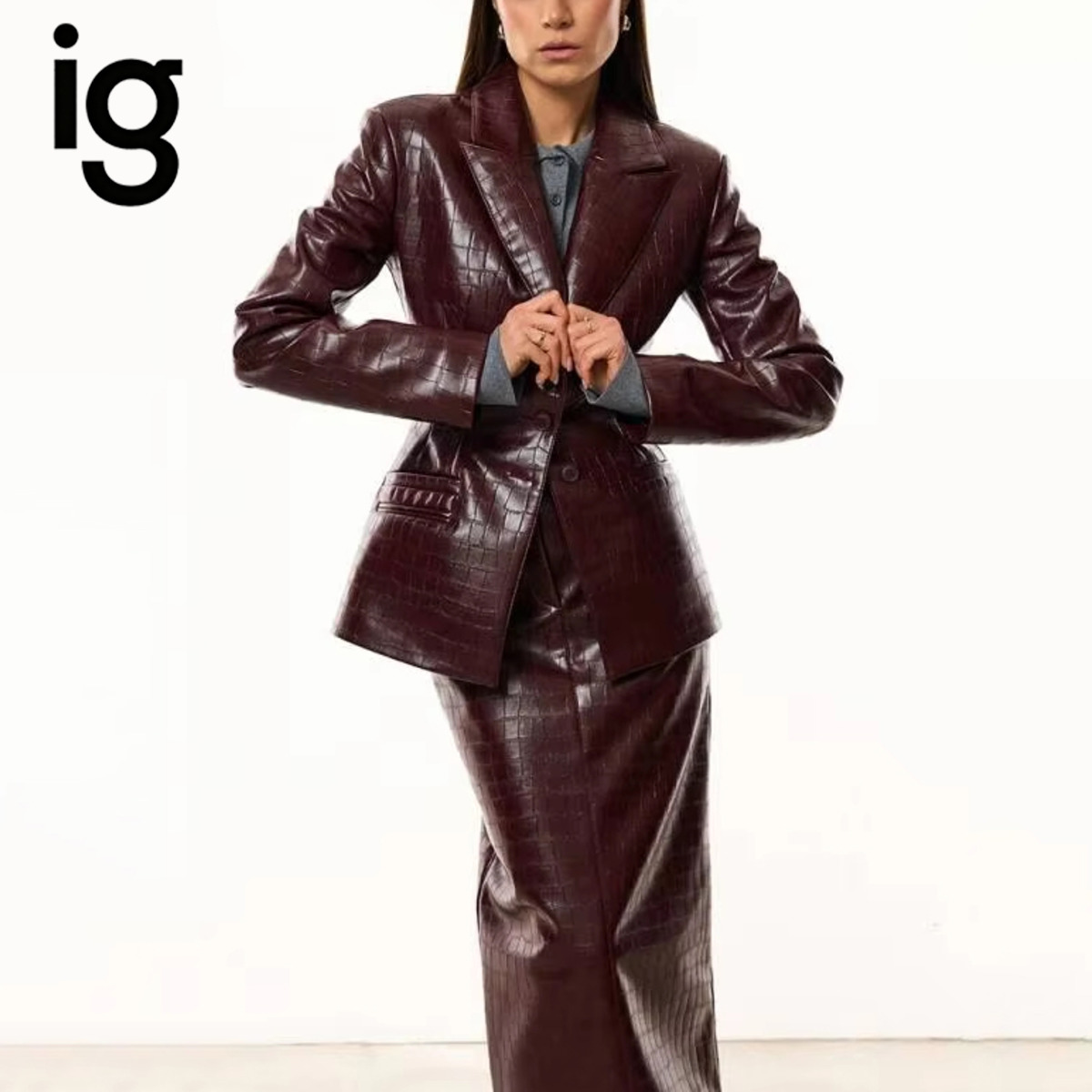 IG Set da Donna in Ecopelle Ef - Woman Formal Wear recensione e prezzo