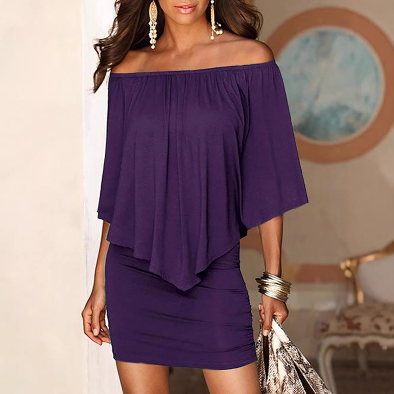 Abito Corto da Donna Y2K Stree - Wrap Dress Work recensione e prezzo