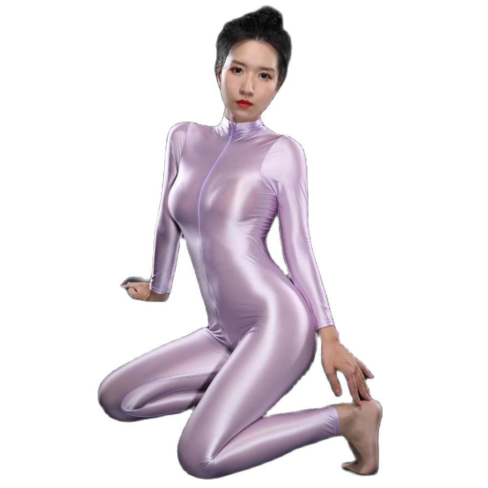 Sexy lucido manica lunga cerni - Women'S Formal Wear Jumpsuit recensione e prezzo