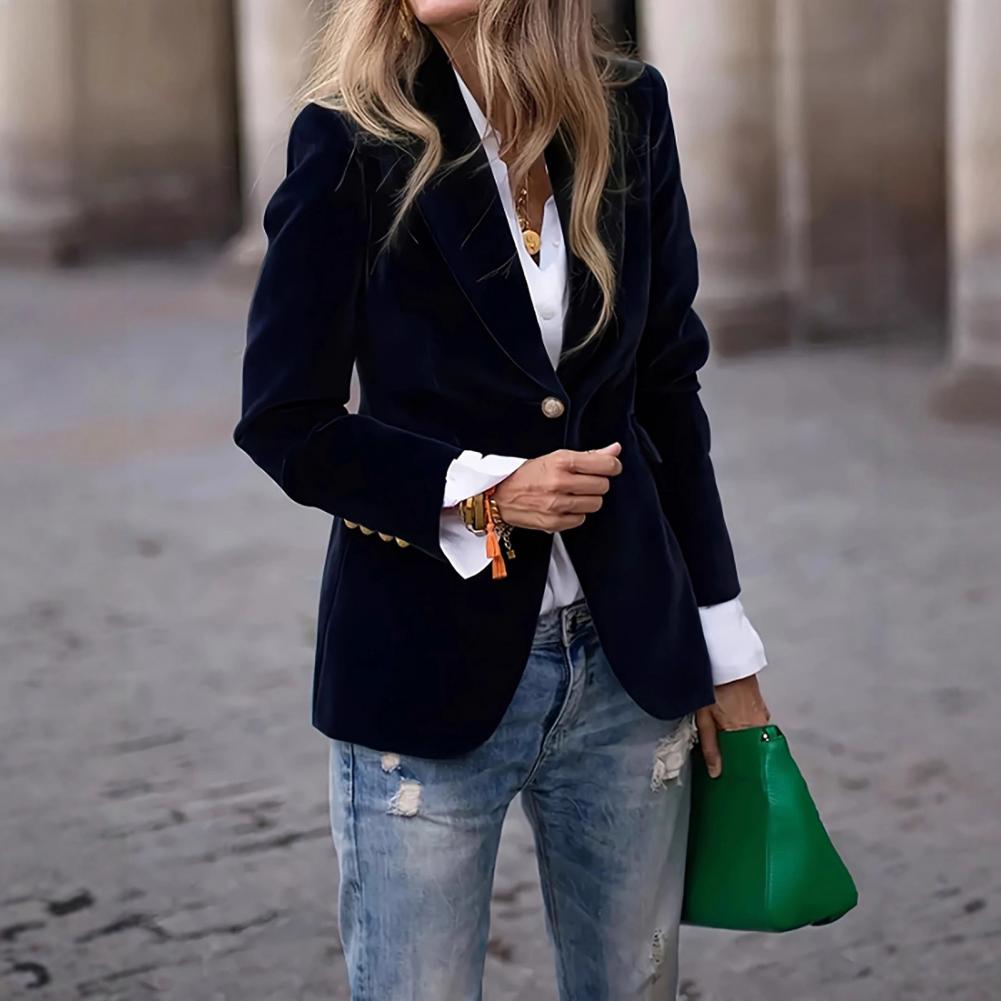 Blazer da donna in velluto tag - Women Formal Wear Office recensione e prezzo