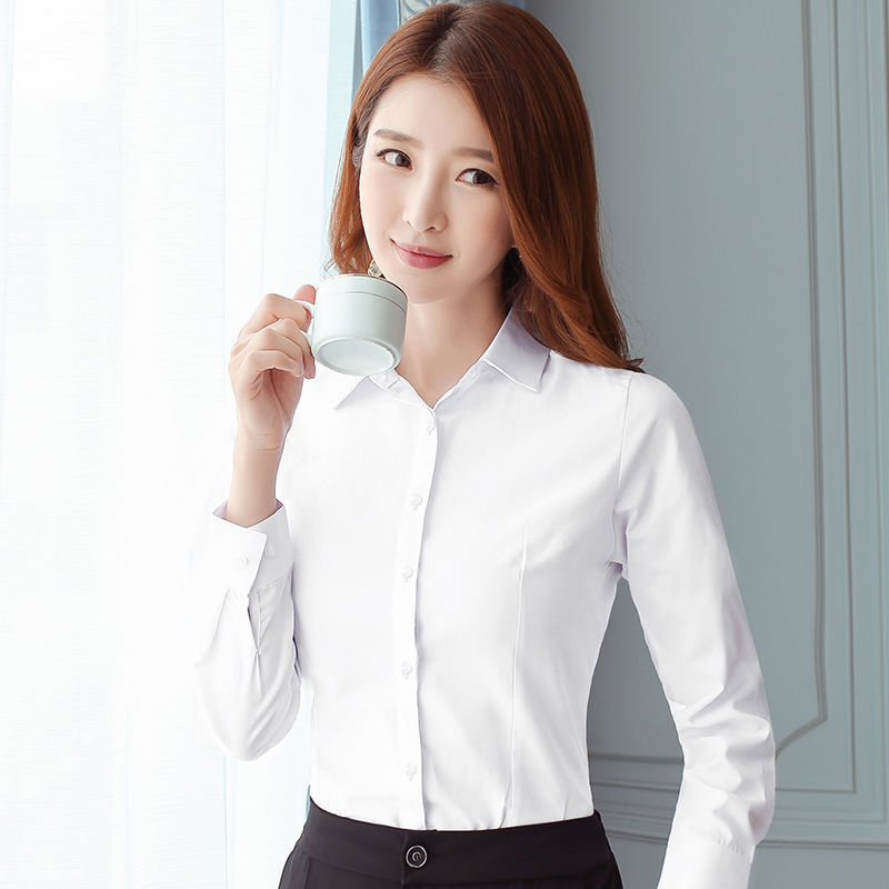 Camicetta Coreana Slim Nera e  - Women Formal Wear Office recensione e prezzo