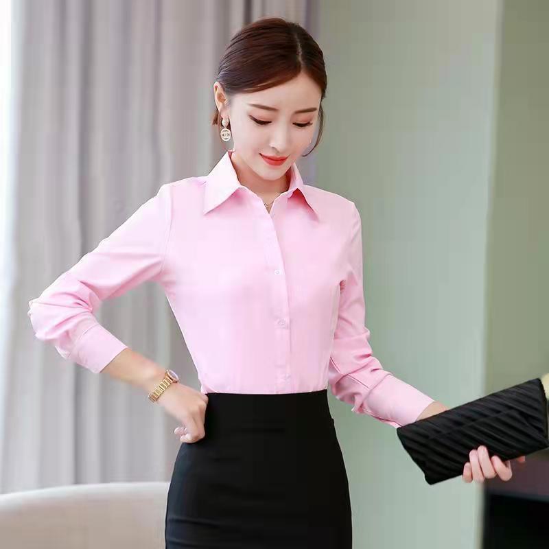 Camicetta Coreana Slim Nera e  - Women Formal Wear Office recensione e prezzo