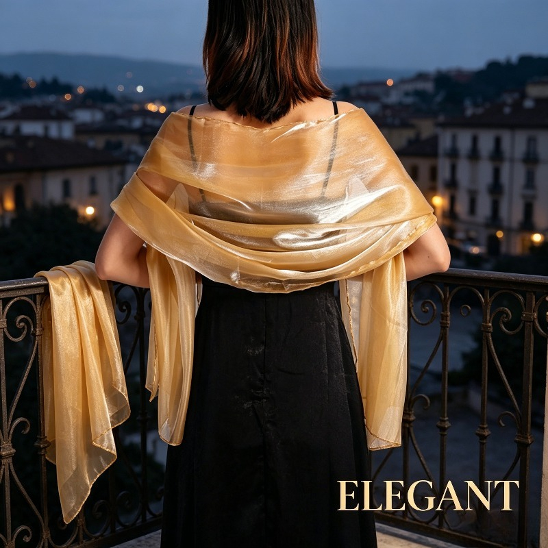 Elegante Sciarpa Monocolore pe - Female Formal Wear recensione e prezzo