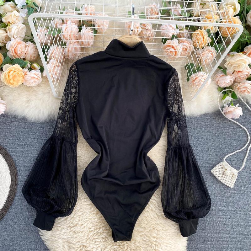 Sexy lanterna manica lunga col - Women'S Formal Wear Jumpsuit recensione e prezzo