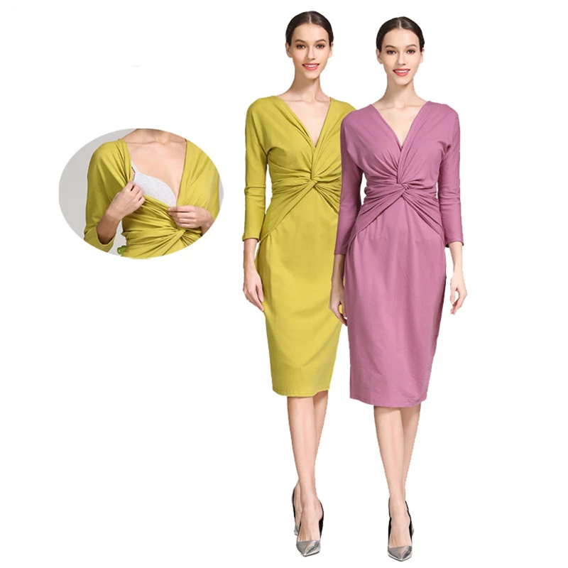 Abito Premaman con Scollo a V  - Wrap Dress Work recensione e prezzo