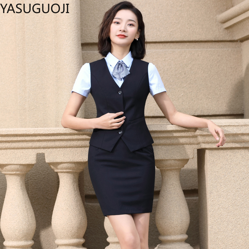 YASUGUOJI Eleganti Delle Donne - Women Formal Wear Vest recensione e prezzo
