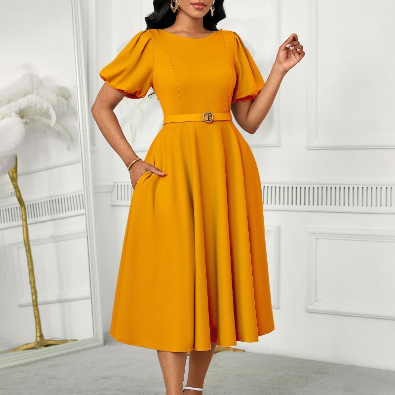 2025 New Office Lady Work O-Co - Wrap Dress Work recensione e prezzo